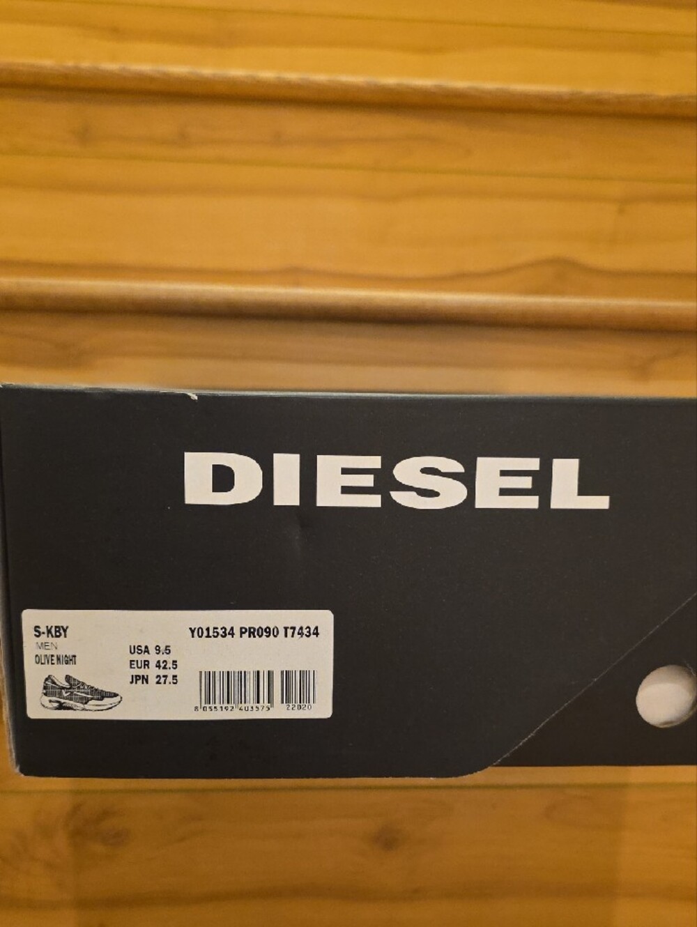 Diesel Olive Night Sneakers - Picture 5 of 5